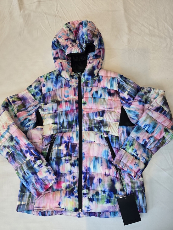 Boulder Gear Other - Boulder Gear Girls Multi-Color Puffer Jacket with Hood. Size xl. Nwt.